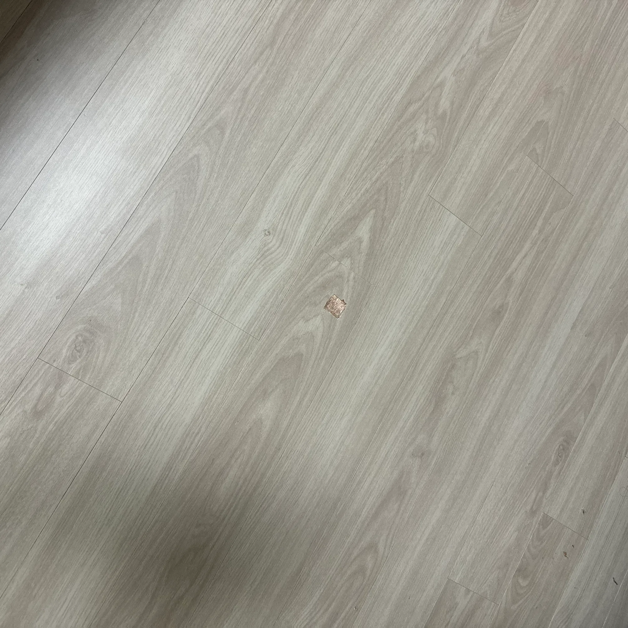 마루 찍힘 복원 현장